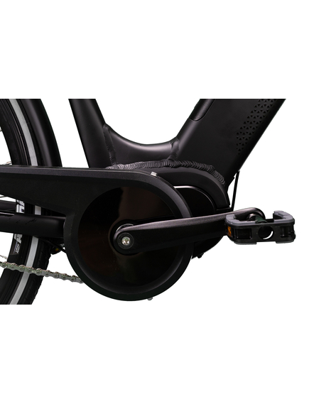 Bicicleta Electrica Devron 28426AC - 28 Inch, XL, Negru