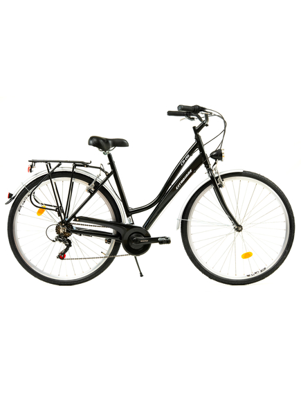 Bicicleta Oras Dhs City 28001 - 28 Inch, L, Negru