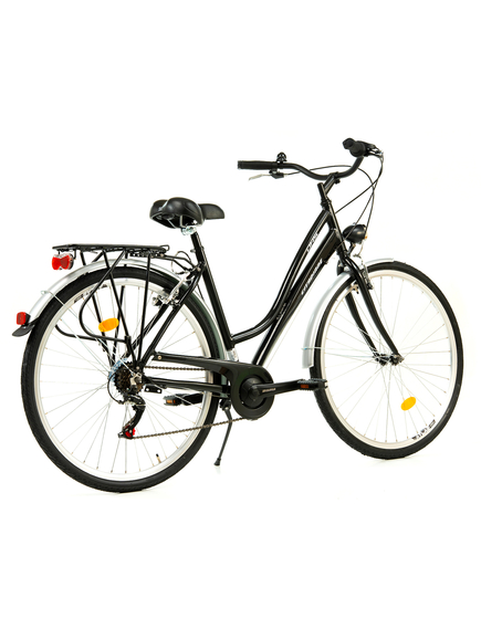 Bicicleta Oras Dhs City 28001 - 28 Inch, L, Negru