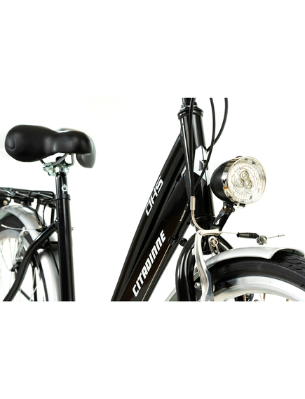 Bicicleta Oras Dhs City 28001 - 28 Inch, L, Negru