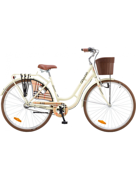 Bicicleta Oras Polar Grazia Nexus - 28 inch, L, Bej