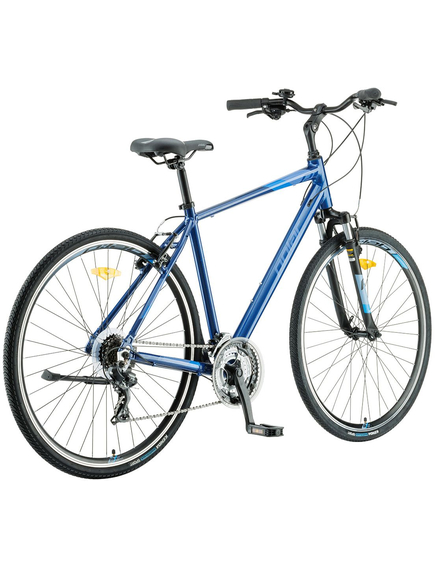 Bicicleta Trekking Polar Helix 2023 - 28 Inch, L, Albastru Bicicleta Trekking Polar Helix 2023 - 28 Inch, L, Albastru