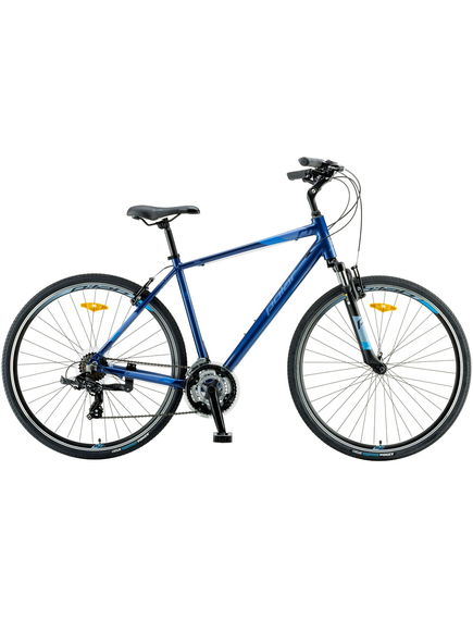 Bicicleta Trekking Polar Helix 2023 - 28 Inch, XL, Albastru