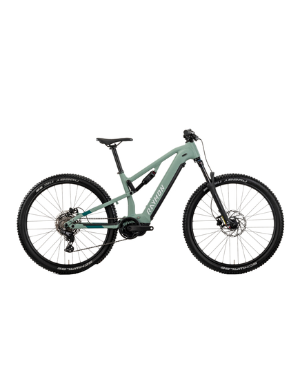 Bicicleta Electrica Raymon Full Suspension Trailray 120 2025 - 29 Inch, L, Verde - Deore LG
