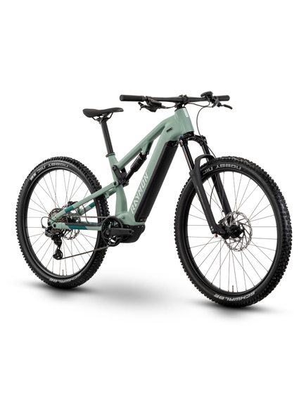 Bicicleta Electrica Raymon Full Suspension Trailray 120 2025 - 29 Inch, M, Verde - Deore LG