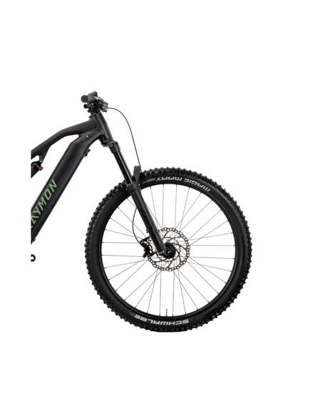 Bicicleta Electrica Raymon Full Suspension Trailray 150 2025 - 29 Inch, L, Negru - Deore