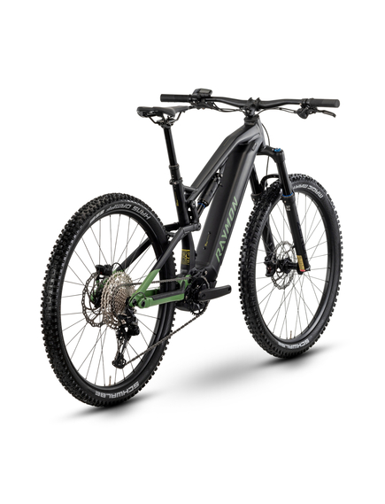 Bicicleta Electrica Raymon Full Suspension Trailray 150 2025 - 29 Inch, L, Negru - Deore