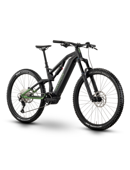 Bicicleta Electrica Raymon Full Suspension Trailray 150 2025 - 29 Inch, L, Negru - Deore