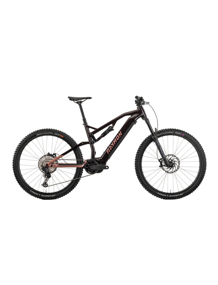 Bicicleta Electrica Raymon Full Suspension Trailray 150 Pro 2025 - 29 Inch, L, Negru - SLX