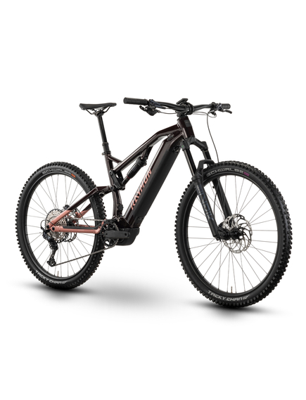 Bicicleta Electrica Raymon Full Suspension Trailray 150 Pro 2025 - 29 Inch, L, Negru - SLX