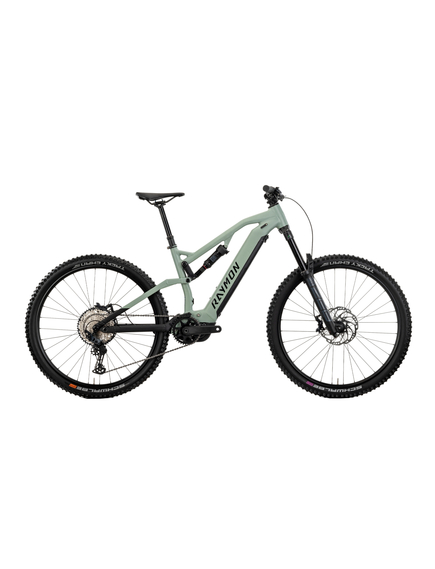 Bicicleta Electrica Raymon Full Suspension Trailray 150 Pro 2025 - 29 Inch, M, Verde - SLX