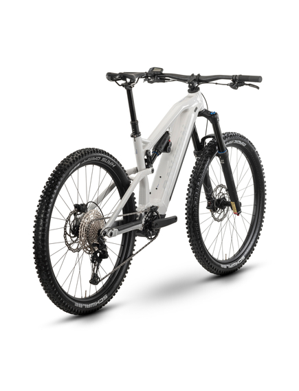 Bicicleta Electrica Raymon Full Suspension Trailray 170 2025 - 29 Inch, S, Alb - Deore