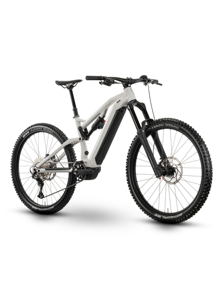 Bicicleta Electrica Raymon Full Suspension Trailray 170 2025 - 29 Inch, S, Alb - Deore