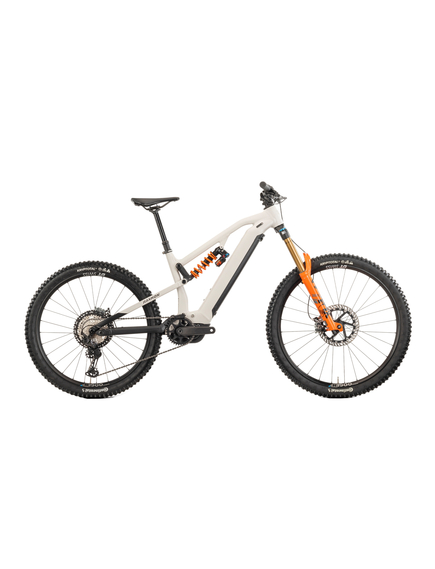Bicicleta Electrica Raymon Full Suspension Trailray 180 Ultra 2025 - 29 Inch, L, Alb - XT
