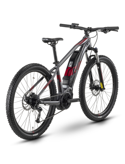 Bicicleta Electrica Raymon HardRay E 3.0 - 29 Inch, M, Gri-Rosu