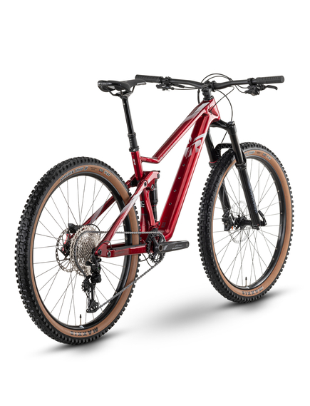 Bicicleta Full Suspension Raymon FullRay 150 9.0 - 29 Inch, M, Rosu-Alb