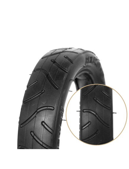 Anvelopa Bicicleta Colinelli G-820 - 8 x 2 Inch, Negru