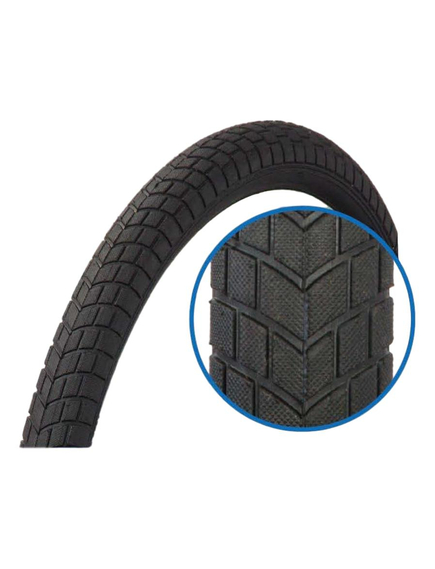 Anvelopa Bicicleta Colinelli ZY-032 - 16 x 1.95 Inch, Negru