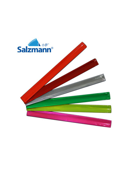 Banderola Reflectorizanta Bicicleta 3M Salzmann - Rosu