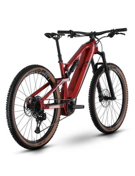 Bicicleta Electrica Full Suspension Raymon AirRay 10.0 SE - 29 Inch, M, Rosu - SX/NX