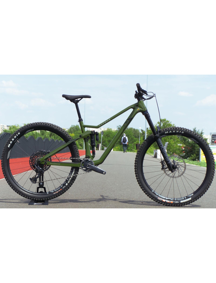 Bicicleta Full Suspension Raymon FullRay 170 10.0 - 29 Inch, M, Verde