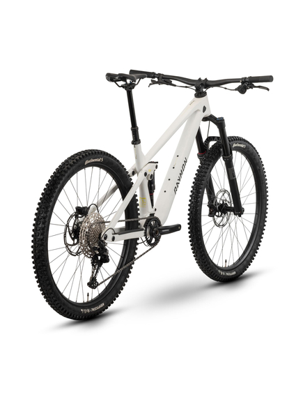 Bicicleta Full Suspension Raymon Rokua 150 2025 - 29 inch, S, Alb - Deore