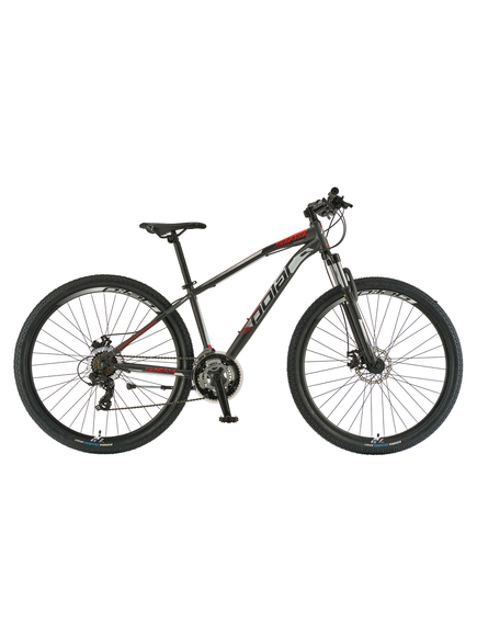 Bicicleta Mtb Polar Wizard 1.0 - 29 inch, S-M, Gri-Rosu