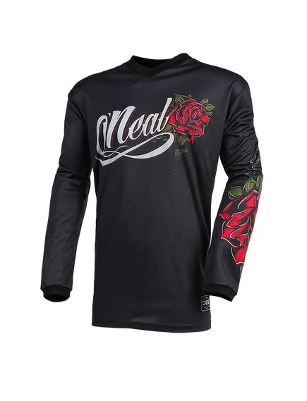 Bluza Ciclism Femei O'Neal Element Women Roses - M, Negru-Rosu
