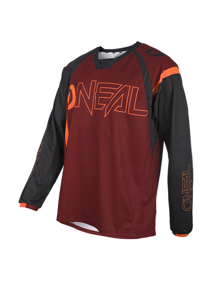 Bluza Ciclism O'Neal Element Fr Hybrid- XL, Rosu-Portocaliu