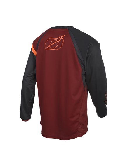 Bluza Ciclism O'Neal Element Fr Hybrid- XL, Rosu-Portocaliu