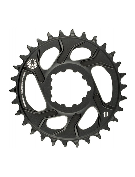 Foaie Angrenaj Sram X-Sync Eagle - 36 T, Negru