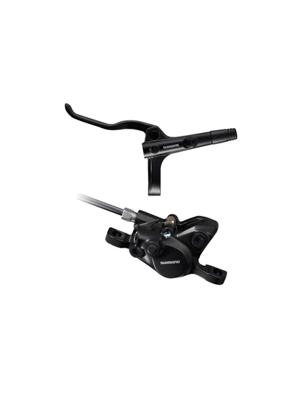 Frana Hidraulica Disc Fata-Stanga Shimano BL-MT200, Conducta 1000mm, fara ambalaj, Negru