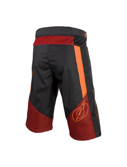 Pantaloni Scurti Ciclism O'Neal Element Fr Hybrid - 30, Rosu-Portocaliu