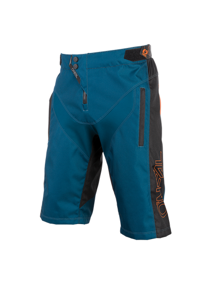Pantaloni scurti ciclism O'Neal Element Fr Hybrid - 30, Petrol-Portocaliu