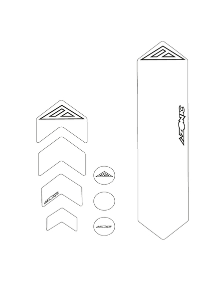 Protectie Cadru Azonic Tip Abtibild - L, Transparent