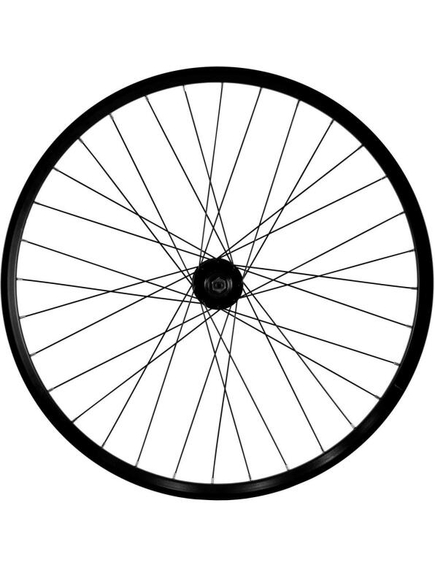 Roata Fata Bicicleta Cerurim Taurus, Janta Dubla, 559X21, 26 inch, Negru