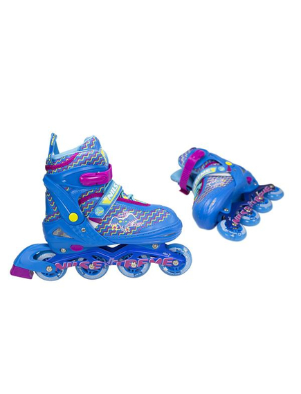 Role Dama, Reglabile Nils Extreme Junior Nj4613, L 38-41, Albastru-Roz