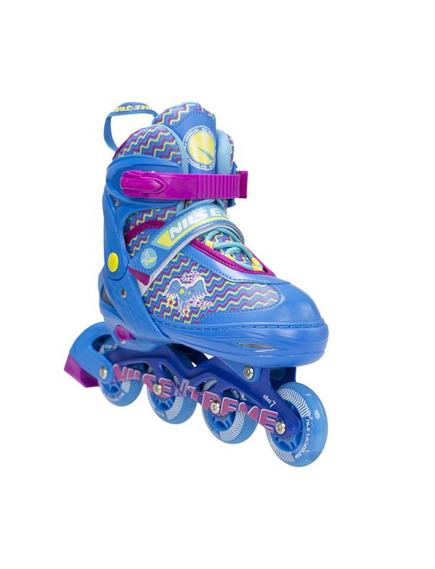 Role Dama, Reglabile Nils Extreme Junior Nj4613, L 38-41, Albastru-Roz