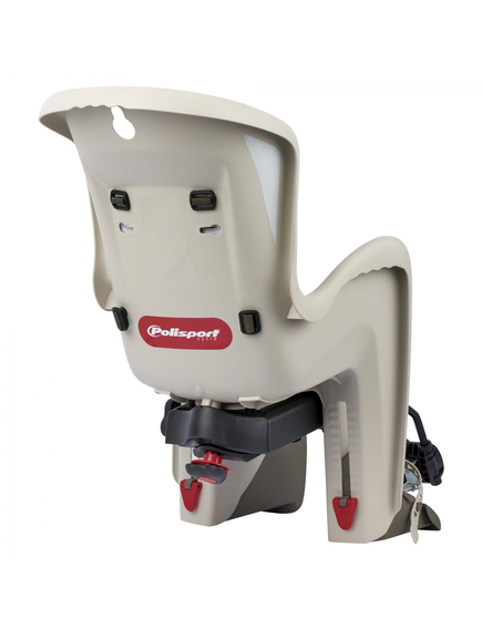 Scaun Bicicleta Copii Polisport Bilby Maxi RS - Crem