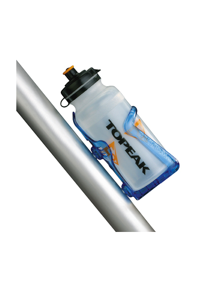 Suport Bidon Apa Topeak Mono Cage Cx - Rosu-Transparent