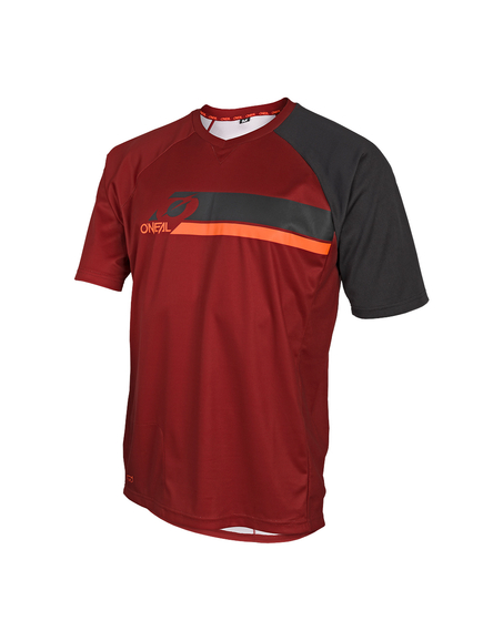 Tricou Ciclism O'Neal Pin It - L, Rosu-Portocaliu