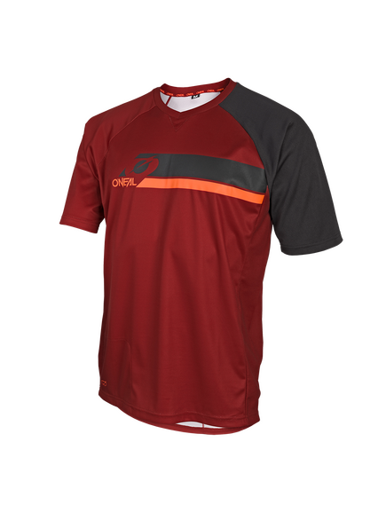 Tricou Ciclism O'Neal Pin It - S, Rosu-Portocaliu