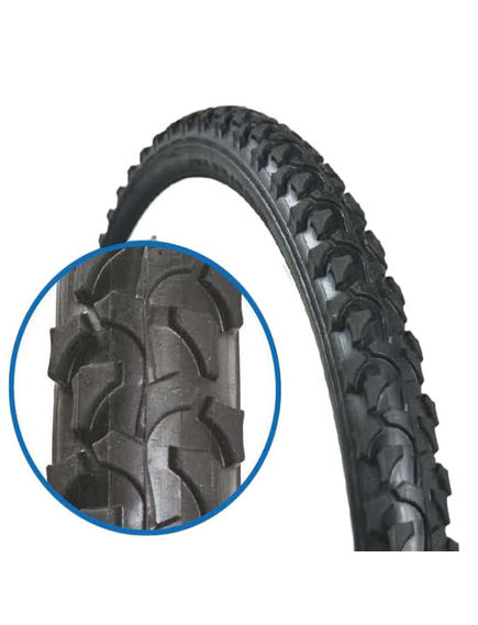 Anvelopa Bicicleta Colinelli ZY-012 - 14 x 1.95 Inch, Negru