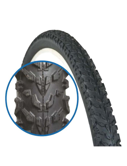 Anvelopa Bicicleta Colinelli ZY-051 - 27.5 x 2.1 Inch, Negru