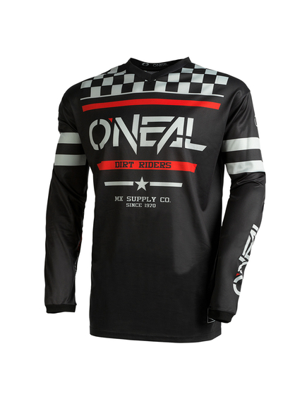 Bluza Ciclism Copii O'Neal Element Squadron V.22 - S, Negru-Gri