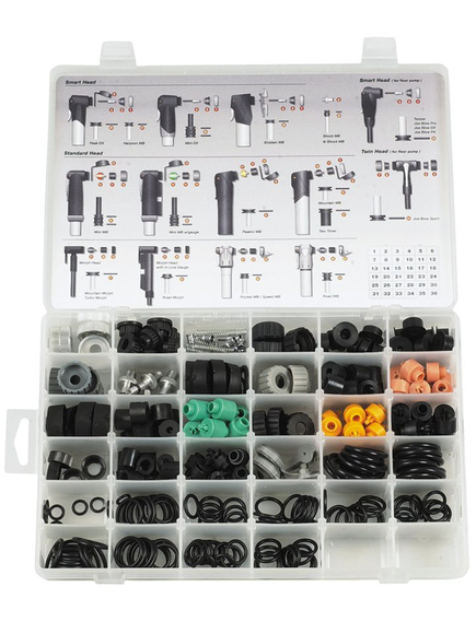 Cutie Service Pompe Bicicleta Topeak Rebuild Kits Ii, Negru