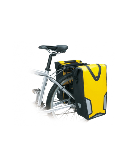 Geanta-Coburi Portbagaj Bicicleta Topeak Pannier Dry Bag Dx - 25 L, Galben