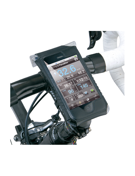 Husa Smartphone Bicicleta Topeak Ridecase Iphone 4, Negru