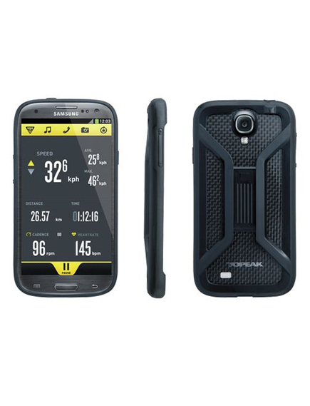 Husa Smartphone Bicicleta Topeak Ridecase Samsung Galaxy S4, Negru