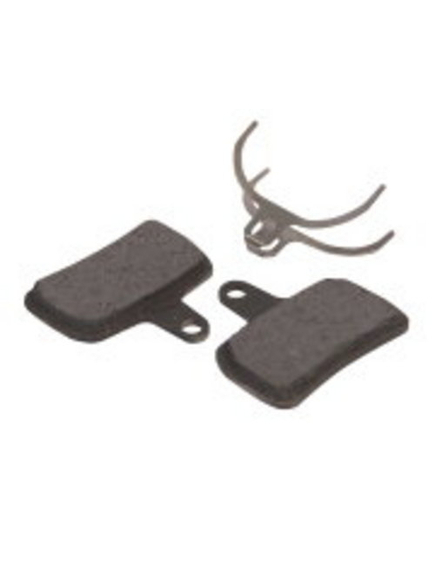 Placute Frana Disc Bicicleta Fibrax Ash911, Semi-Organice - Negru